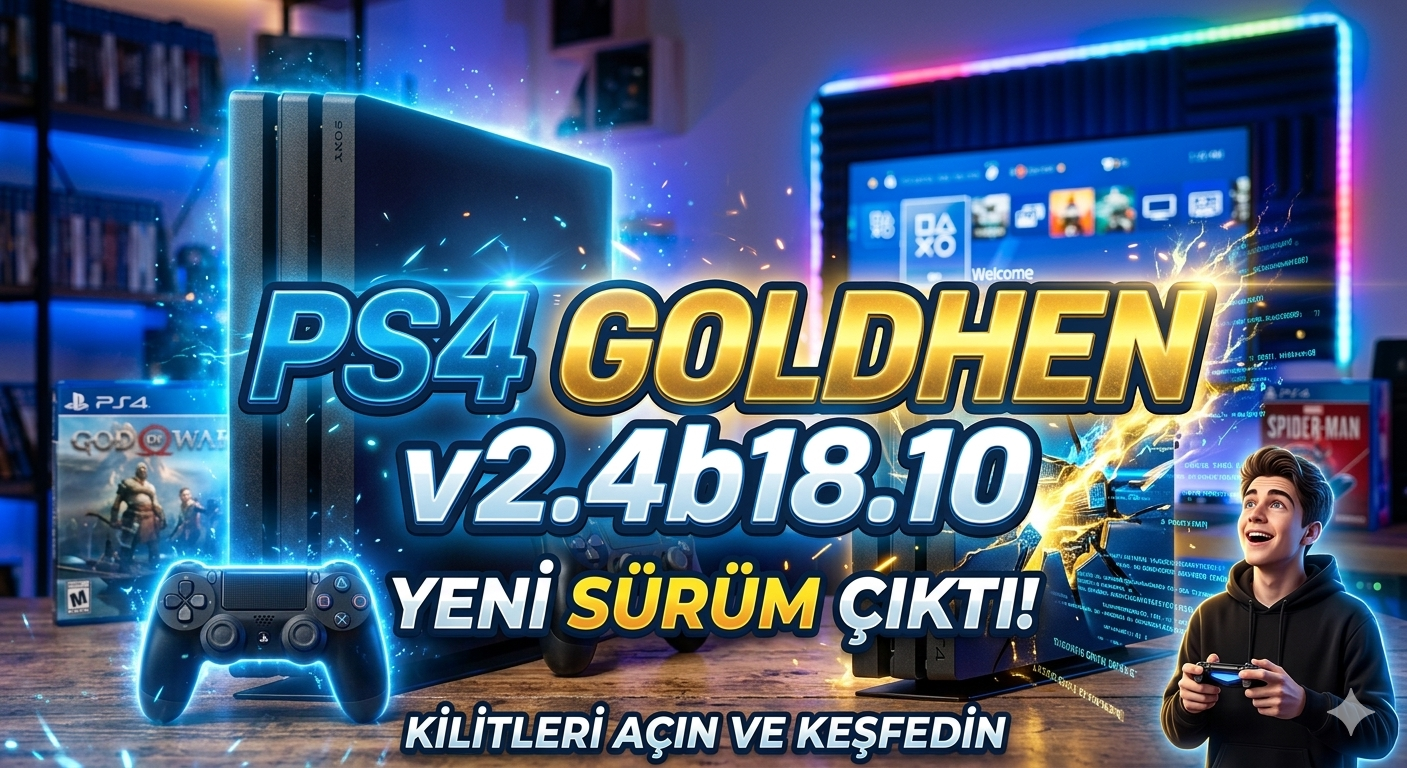 Ps4 GoldHEN v2.4b18.10 Çıktı