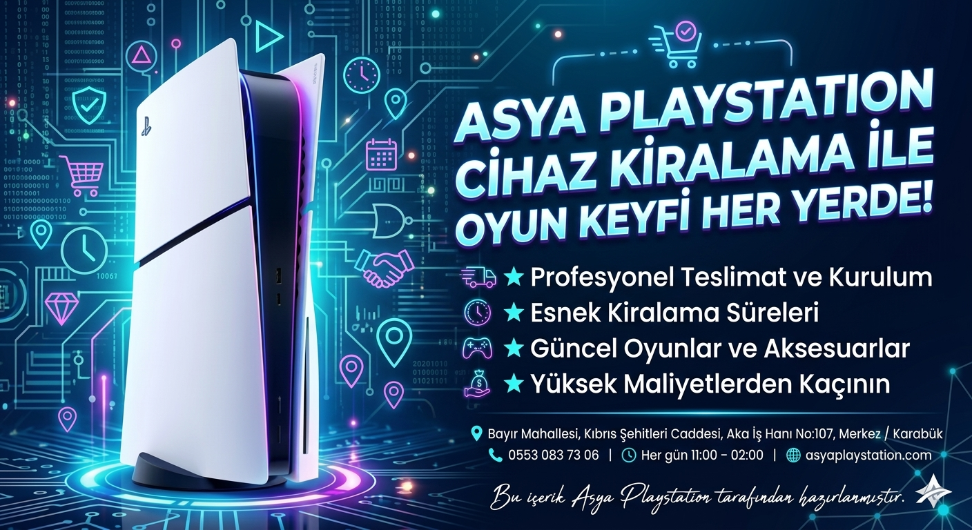 Cihaz Kiralama Hizmeti ile Oyun Keyfi Her Yerde