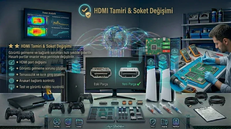 📺 HDMI Tamiri & Görüntü Sorunları