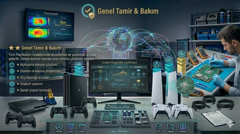 🔧 PlayStation Teknik Servis & Onarım