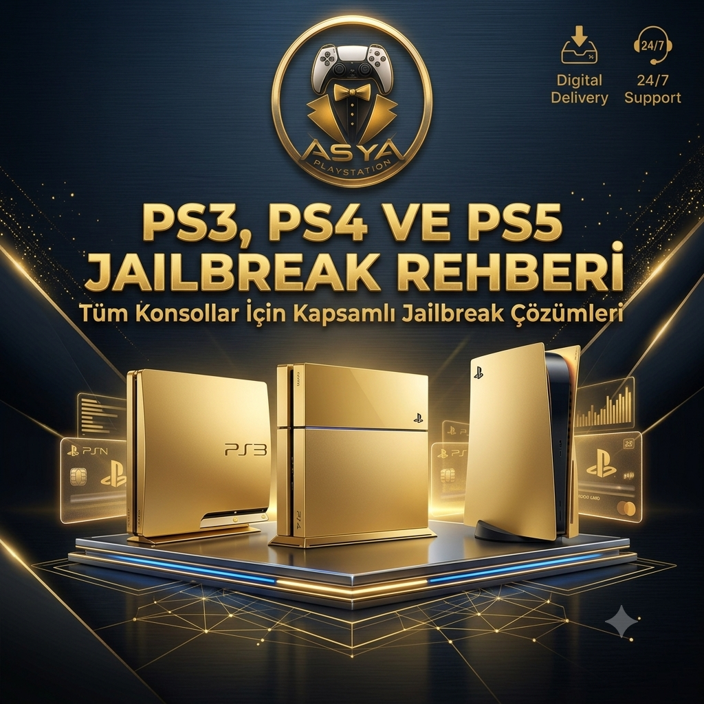 PS3, PS4 ve PS5 Jailbreak Rehberi